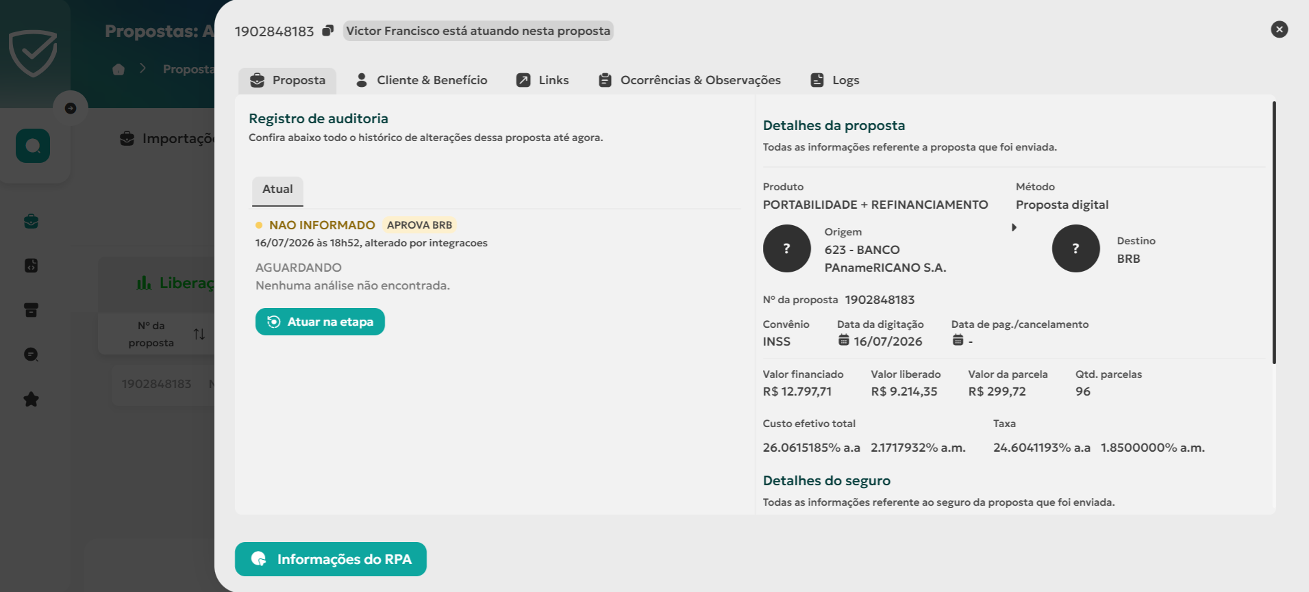 Detalhe da proposta — Depois